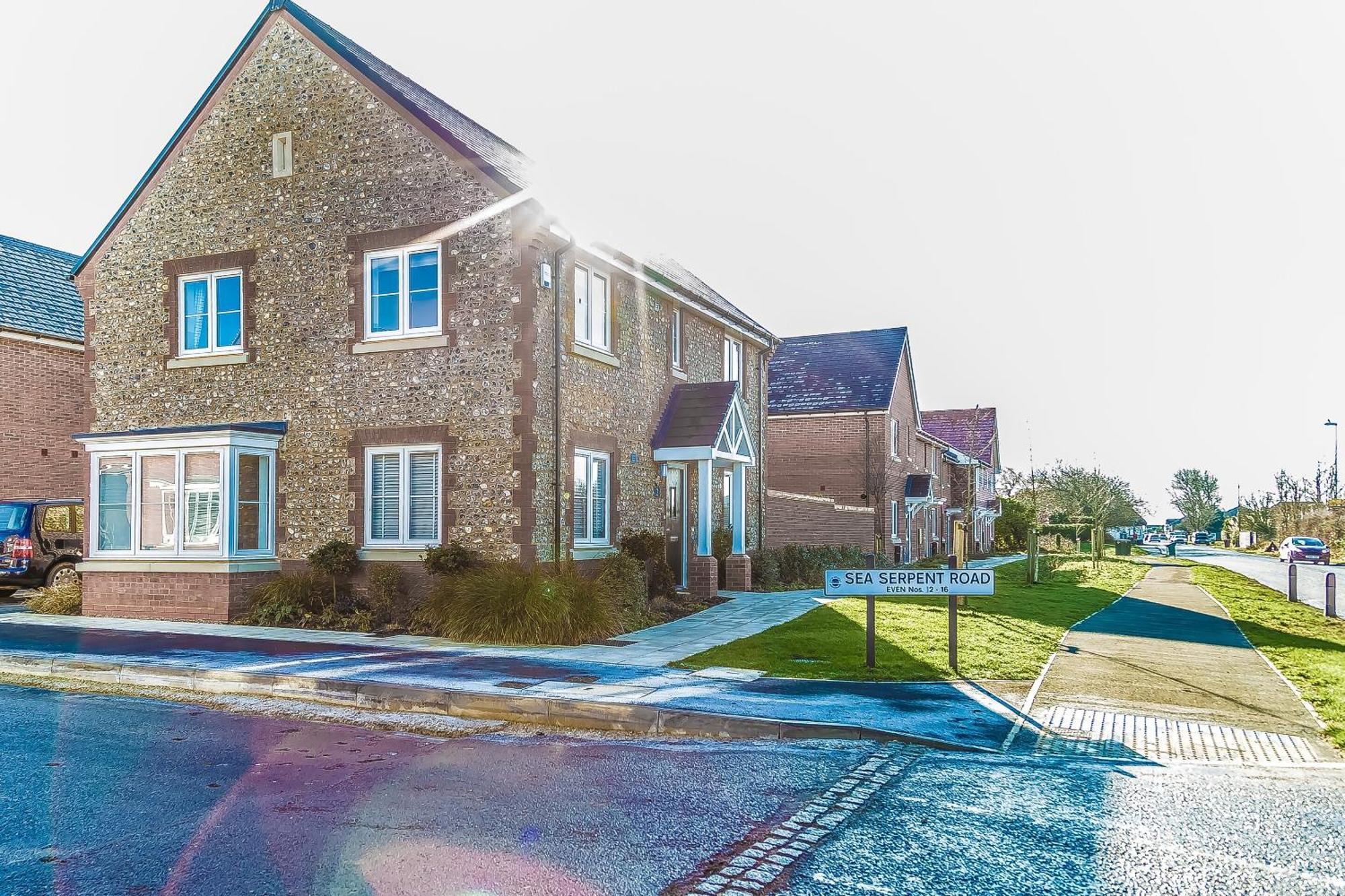 Flint House - Bracklesham Bay Villa Chichester Ngoại thất bức ảnh